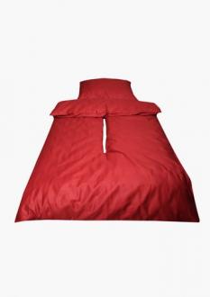 Holey Quilt® Zipper Bavlna Deluxe  Bordová 140x200, 70x90cm