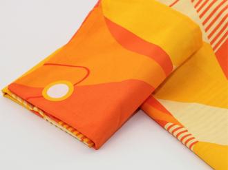 Holey Quilt® Zipper Bavlna Dabih orange 140x200, 70x90cm
