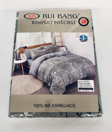 Rui Bang 3D obliečky  mikrovlákno C, 140x200, 70x80cm